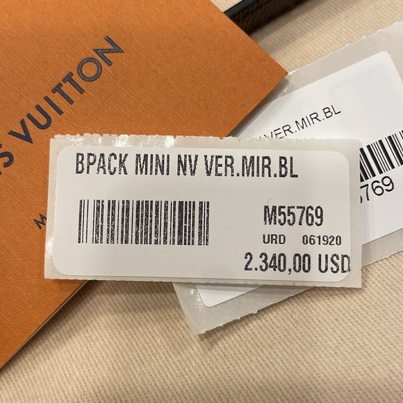 Louis Vuitton hot springs backpack in black vernis and brown monogram. main image 6